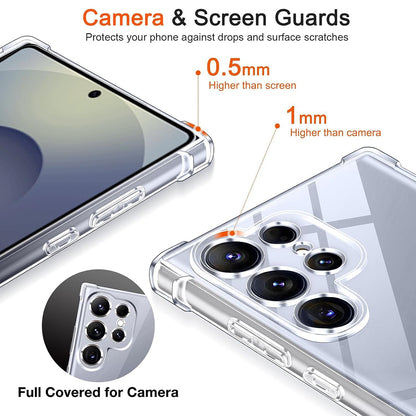 Funda MagSafe para Samsung Galaxy S26 S942, Techsuit, Antigolpes, Transparente