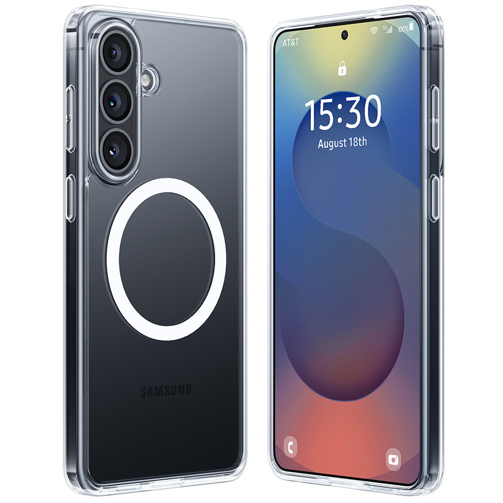 Funda MagSafe para Samsung Galaxy S26, Torras, Guardian, Transparente