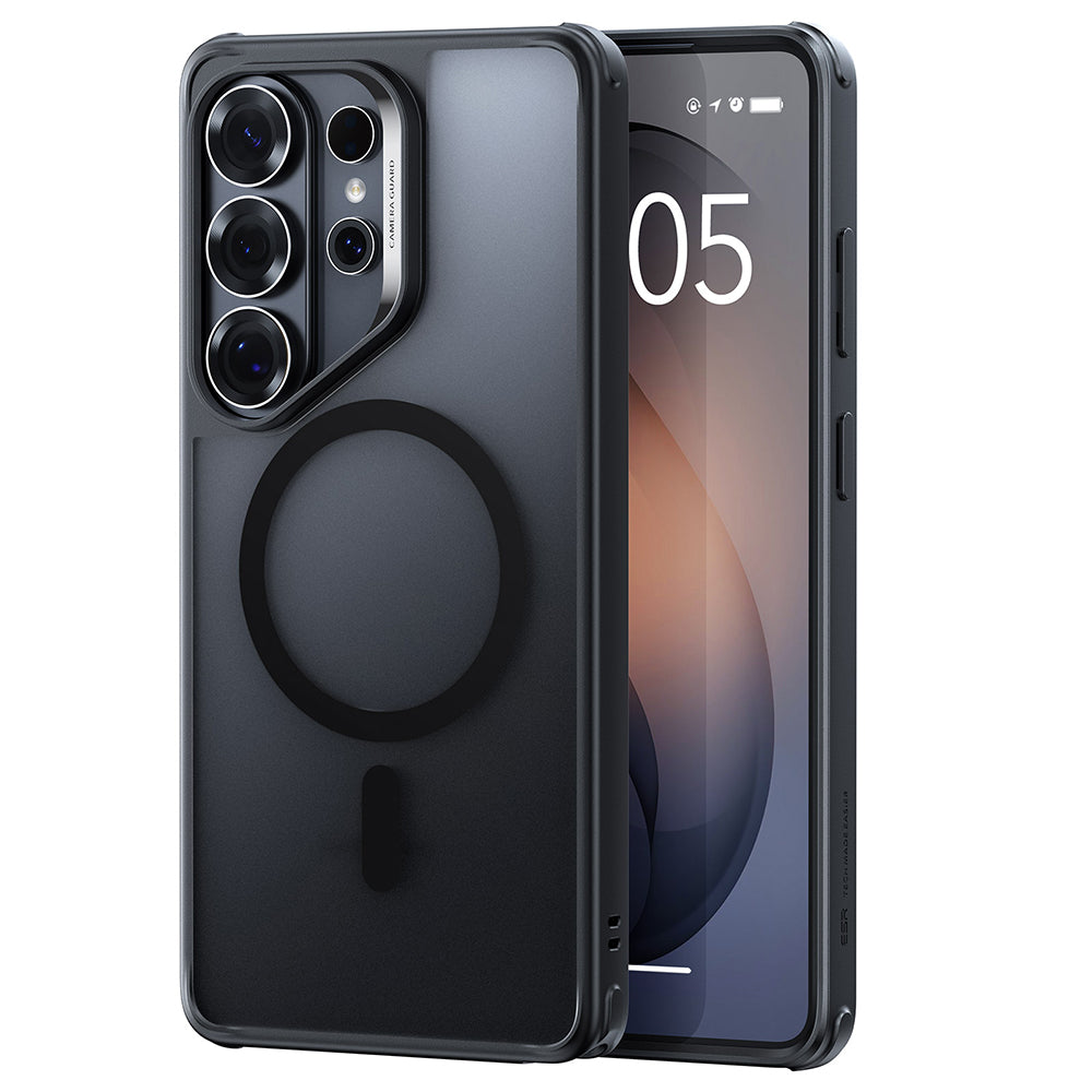 Funda MagSafe para Samsung Galaxy S26 Ultra, ESR, Classic Hybrid, Negra Satinada