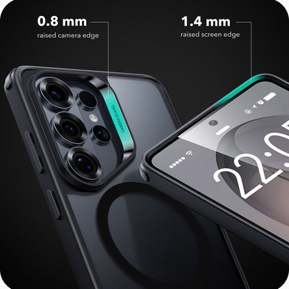 Funda MagSafe para Samsung Galaxy S26 Ultra, ESR, Classic Hybrid, Negra Satinada