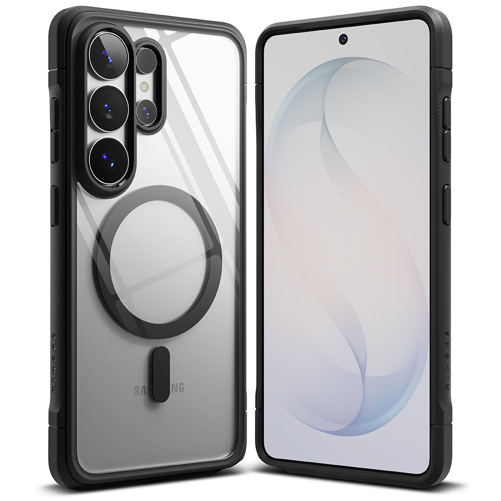 Funda MagSafe para Samsung Galaxy S26 Ultra, Ringke, Fusion Bold, Negra