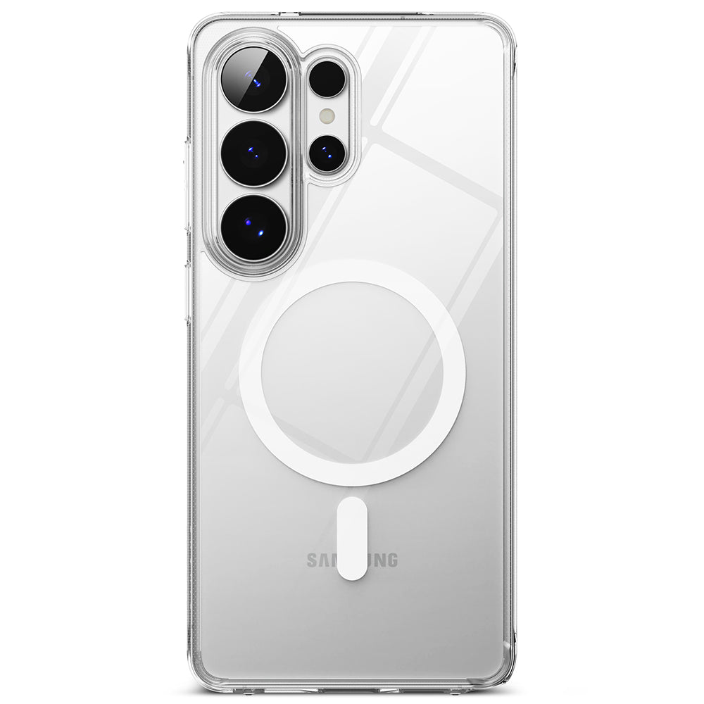 Funda MagSafe para Samsung Galaxy S26 Ultra, Ringke, Fusion, Transparente