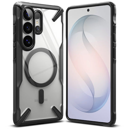 Funda MagSafe para Samsung Galaxy S26 Ultra, Ringke, Fusion X, Negra
