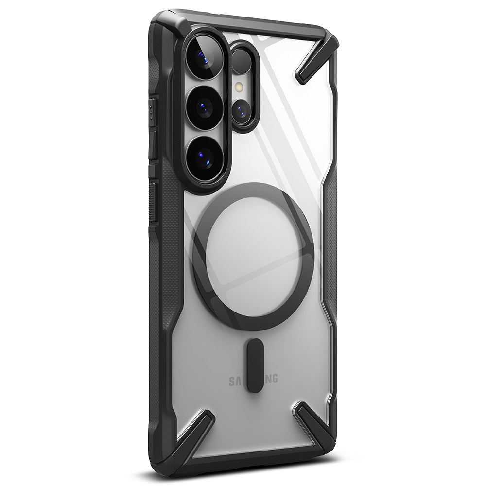 Funda MagSafe para Samsung Galaxy S26 Ultra, Ringke, Fusion X, Negra