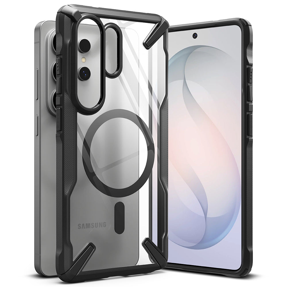 Funda MagSafe para Samsung Galaxy S26 Ultra, Ringke, Fusion X, Negra