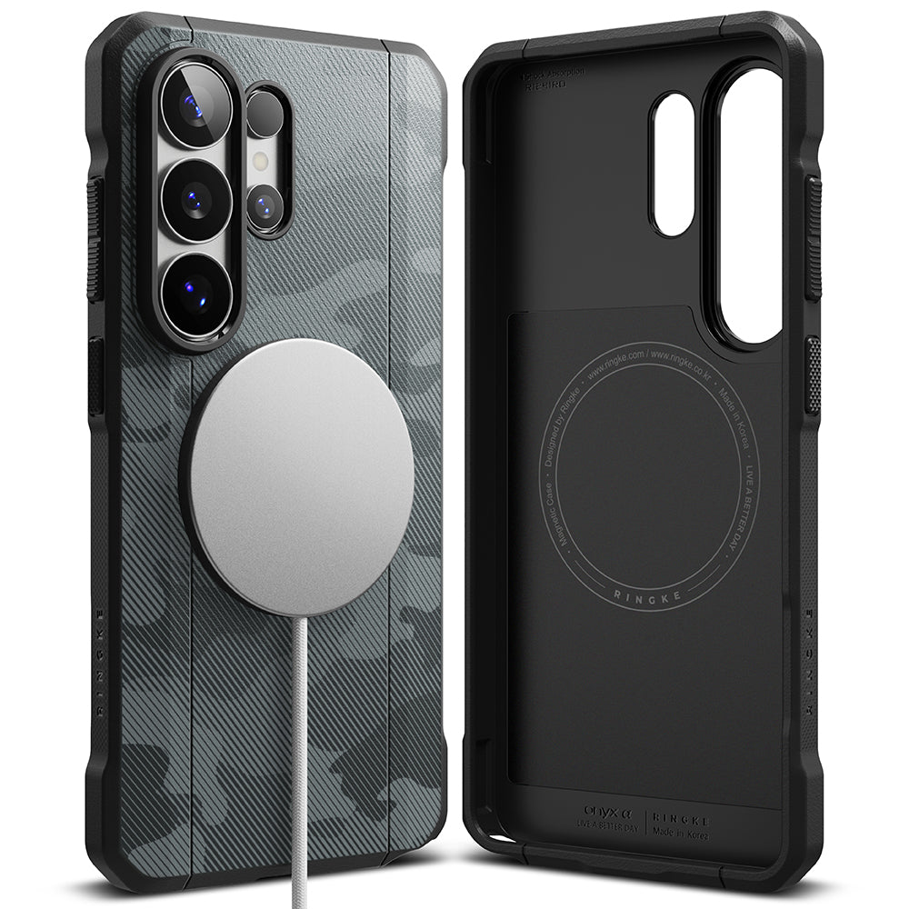 Funda MagSafe para Samsung Galaxy S26 Ultra S948, Ringke, Onyx Alpha, Camuflaje