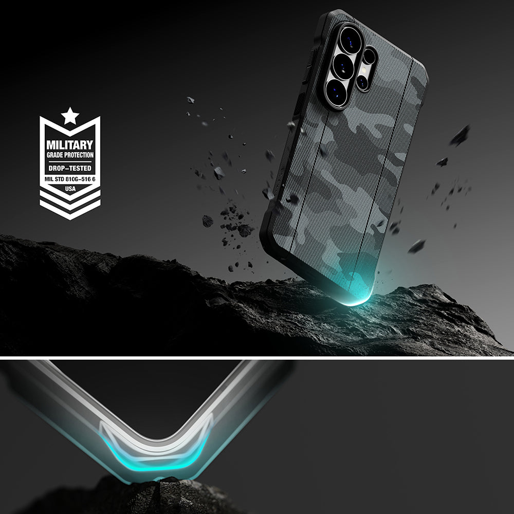Funda MagSafe para Samsung Galaxy S26 Ultra S948, Ringke, Onyx Alpha, Camuflaje