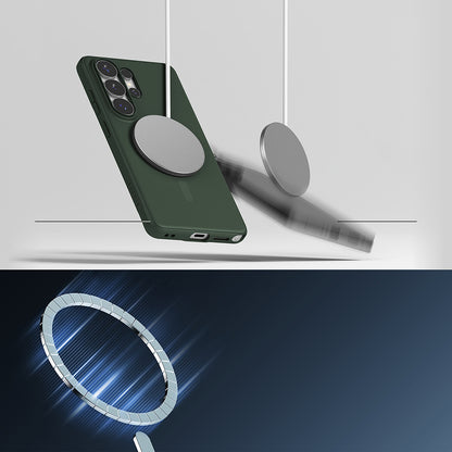 Funda MagSafe para Samsung Galaxy S26 Ultra, Ringke, Onyx, Verde Oscuro