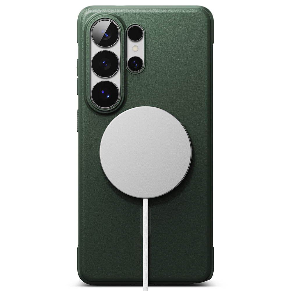 Funda MagSafe para Samsung Galaxy S26 Ultra, Ringke, Onyx, Verde Oscuro