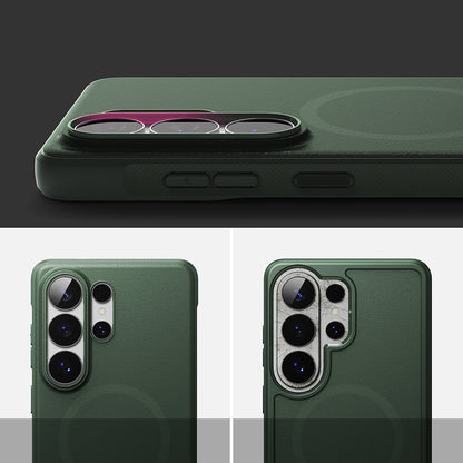 Funda MagSafe para Samsung Galaxy S26 Ultra, Ringke, Onyx, Verde Oscuro