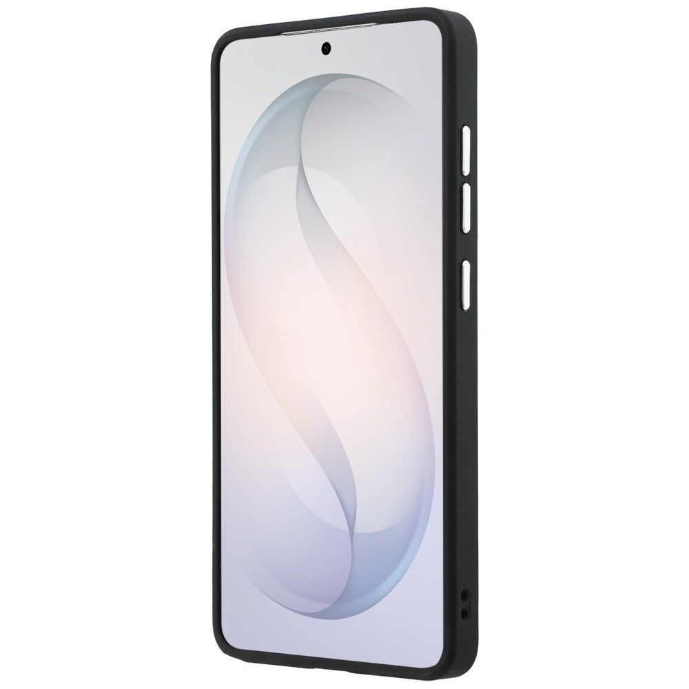 Funda MagSafe para Samsung Galaxy S26 Ultra S948, Guess, Fixed Glitter Triangle Logo, Negra