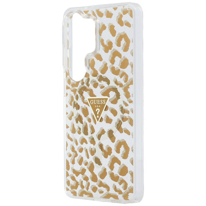 Funda MagSafe para Samsung Galaxy S26 Ultra S948, Guess, IML Leopard Pattern, Marrón