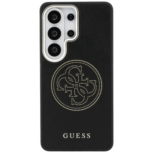 Funda MagSafe para Samsung Galaxy S26 Ultra S948, Guess, Logo Perforado, Negra