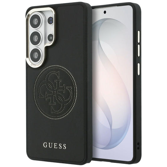 Funda MagSafe para Samsung Galaxy S26 Ultra S948, Guess, Logo Perforado, Negra