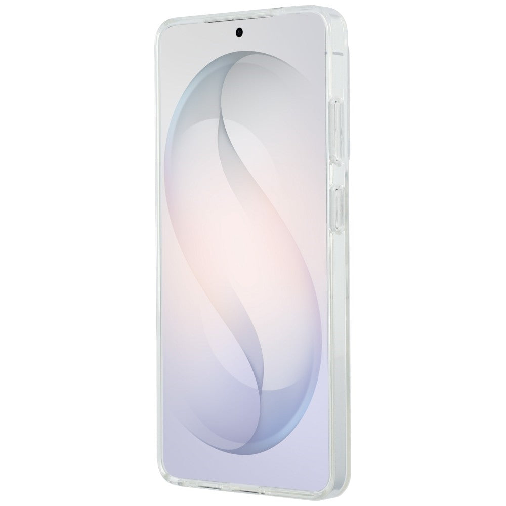 Funda MagSafe para Samsung Galaxy S26 Ultra S948, Karl Lagerfeld, IML Choupette Karl Script Logo, Blanca