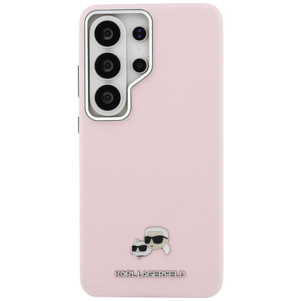 Funda MagSafe para Samsung Galaxy S26 Ultra S948, Karl Lagerfeld, Karl & Choupette Head's Pin, Rosa