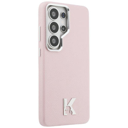 Funda MagSafe para Samsung Galaxy S26 Ultra S948, Karl Lagerfeld, Karl Head Logo, Rosa