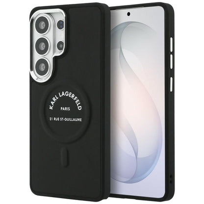 Funda MagSafe para Samsung Galaxy S26 Ultra S948, Karl Lagerfeld, Karl RSG Logo, Negra