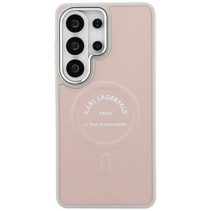 Funda MagSafe para Samsung Galaxy S26 Ultra S948, Karl Lagerfeld, Karl RSG Logo, Rosa