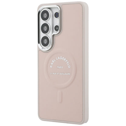 Funda MagSafe para Samsung Galaxy S26 Ultra S948, Karl Lagerfeld, Karl RSG Logo, Rosa