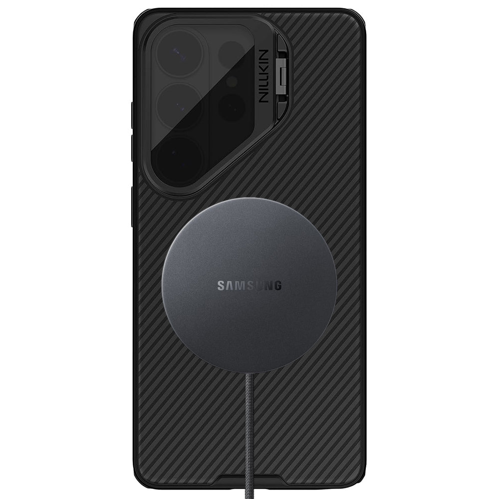 Funda MagSafe para Samsung Galaxy S26 Ultra S948, Nillkin, CamShield Prop, Negra