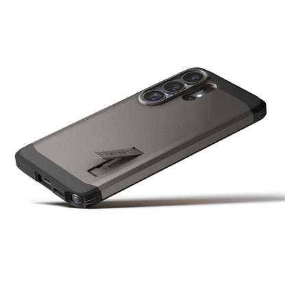 Funda MagSafe para Samsung Galaxy S26 Ultra S948, Spigen, Tough Armor, Gris ACS10685