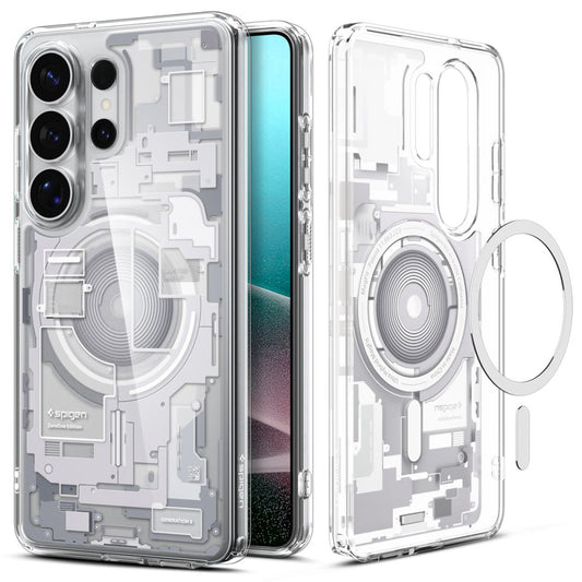 Funda MagSafe para Samsung Galaxy S26 Ultra S948, Spigen, Ultra Hybrid Zero One, Blanca ACS10683