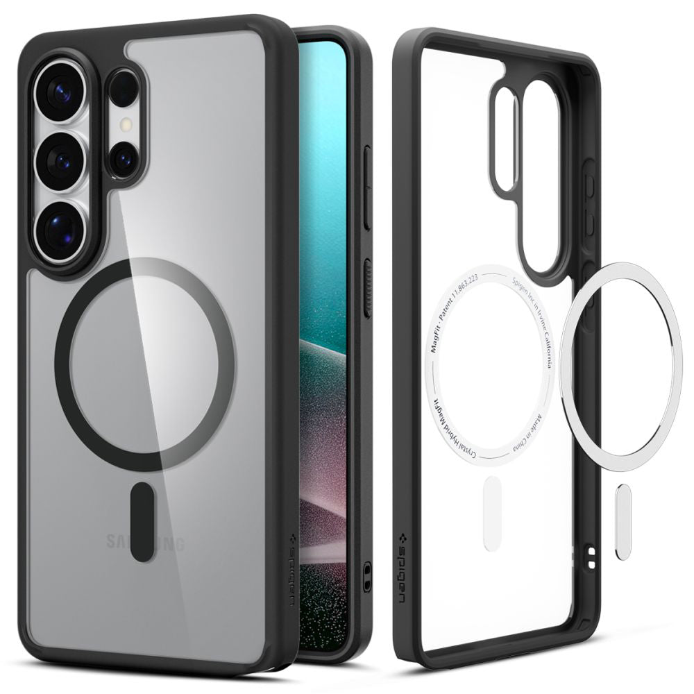 Funda MagSafe para Samsung Galaxy S26 Ultra S948, Spigen, Ultra Hybrid, Negra Mate ACS10680
