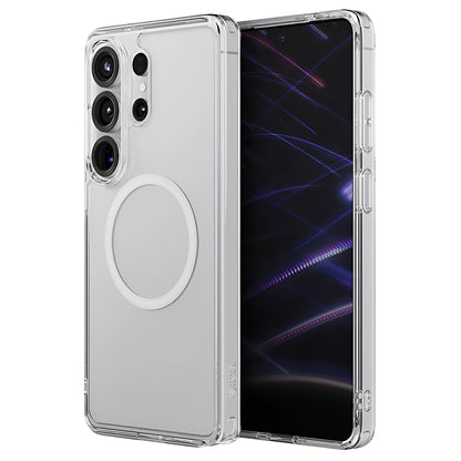 Funda MagSafe para Samsung Galaxy S26 Ultra S948, UNIQ, LifePro Xtreme MagClick, Transparente