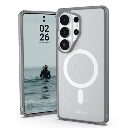 Funda MagSafe para Samsung Galaxy S26 Ultra S948, Urban Armor Gear, Dot, Transparente Gris