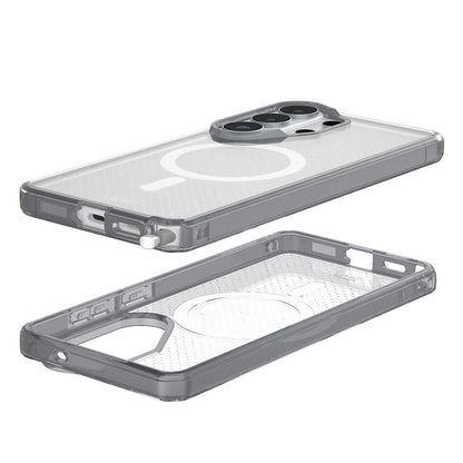 Funda MagSafe para Samsung Galaxy S26 Ultra S948, Urban Armor Gear, Dot, Transparente Gris