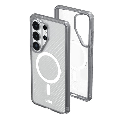 Funda MagSafe para Samsung Galaxy S26 Ultra S948, Urban Armor Gear, Dot, Transparente Gris