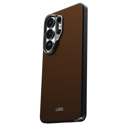 Funda MagSafe para Samsung Galaxy S26 Ultra S948, Urban Armor Gear, Fibr Armr, Naranja Negra