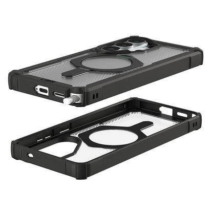 Funda MagSafe para Samsung Galaxy S26 Ultra S948, Urban Armor Gear, Plasma XTE, Negra Transparente