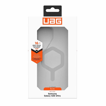 Funda MagSafe para Samsung Galaxy S26 Ultra S948, Urban Armor Gear, Plyo, Transparente