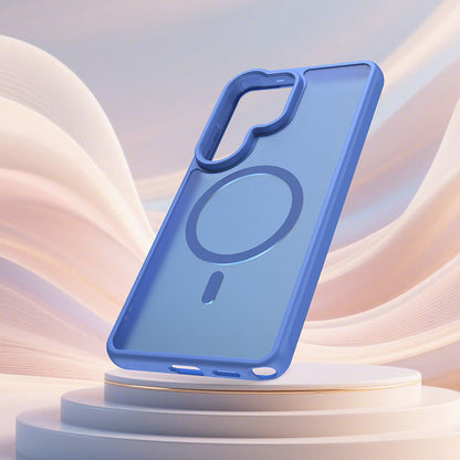 Funda MagSafe para Samsung Galaxy S26 Ultra, Techsuit, HaloFrost II, Azul.