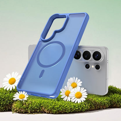 Funda MagSafe para Samsung Galaxy S26 Ultra, Techsuit, HaloFrost II, Azul.