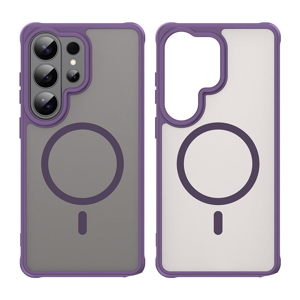 Funda MagSafe para Samsung Galaxy S26 Ultra, Techsuit, HaloFrost II, Morado