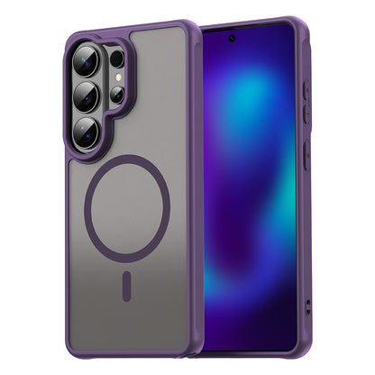 Funda MagSafe para Samsung Galaxy S26 Ultra, Techsuit, HaloFrost II, Morado