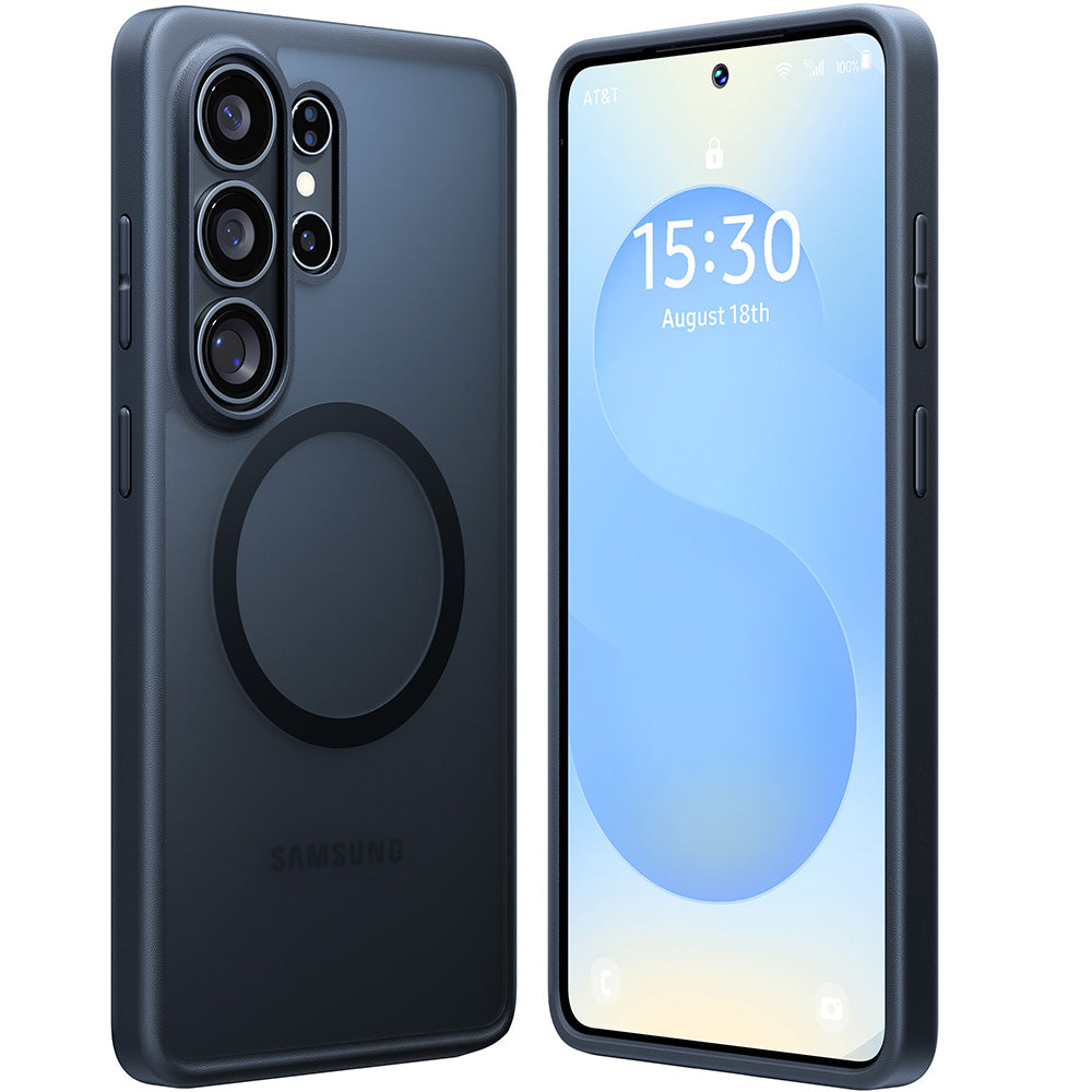 Funda MagSafe para Samsung Galaxy S26 Ultra, Torras, Guardian, Negra