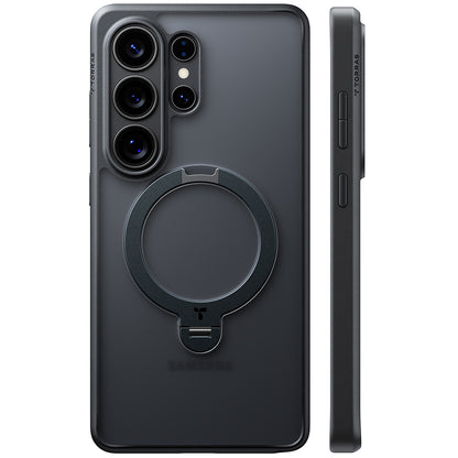 Funda MagSafe para Samsung Galaxy S26 Ultra, Torras, Ostand Spin, Negra