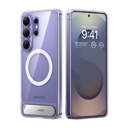Funda MagSafe para Samsung Galaxy S26 Ultra, Torras, Pstand, Transparente