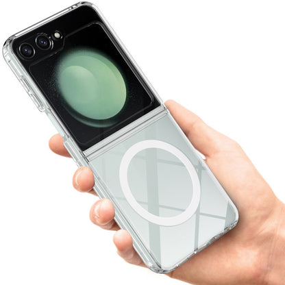 Funda MagSafe para Samsung Galaxy Z Flip7 FE F761 / Z Flip6 F741, Techsuit, Pro, Transparente
