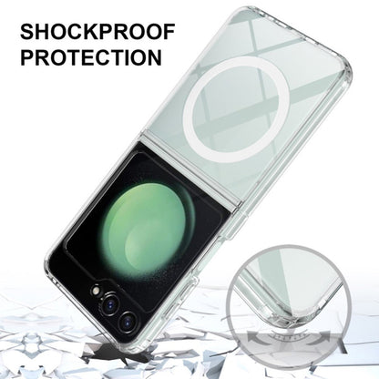 Funda MagSafe para Samsung Galaxy Z Flip7 FE F761 / Z Flip6 F741, Techsuit, Pro, Transparente