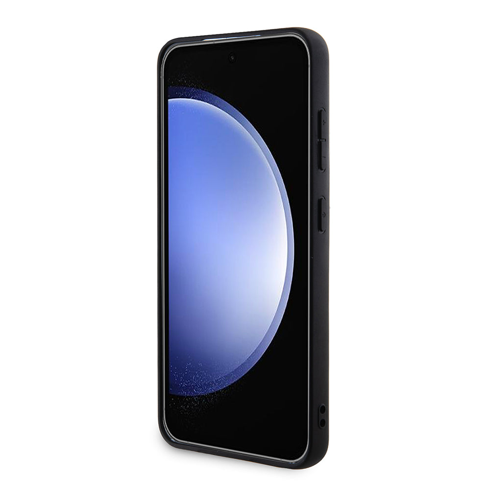 Funda MagSafe para Samsung Galaxy Z Flip7 F766, Guess, Colección 4G, Negra