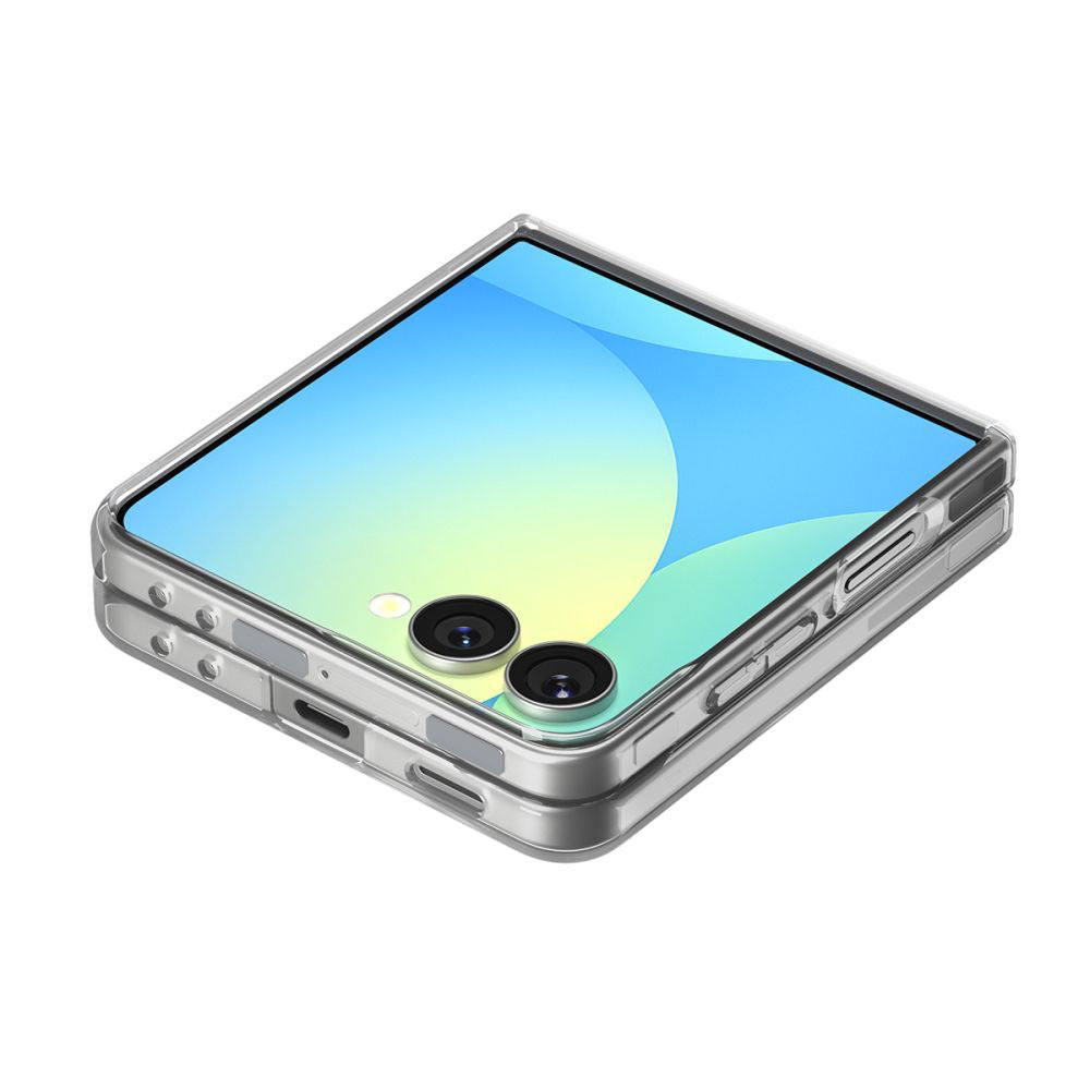 Funda MagSafe para Samsung Galaxy Z Flip7 F766, Spigen, Air Skin, Transparente ACS09556
