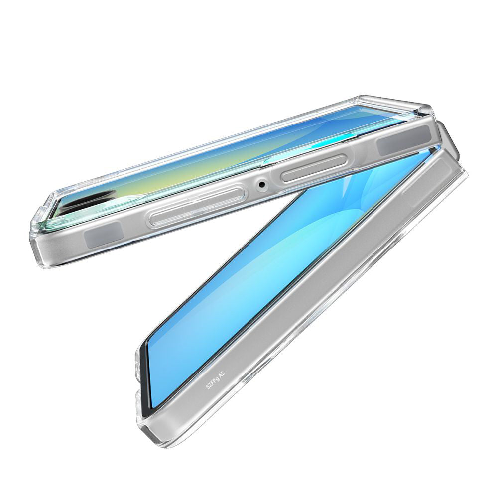 Funda MagSafe para Samsung Galaxy Z Flip7 F766, Spigen, Air Skin, Transparente ACS09556