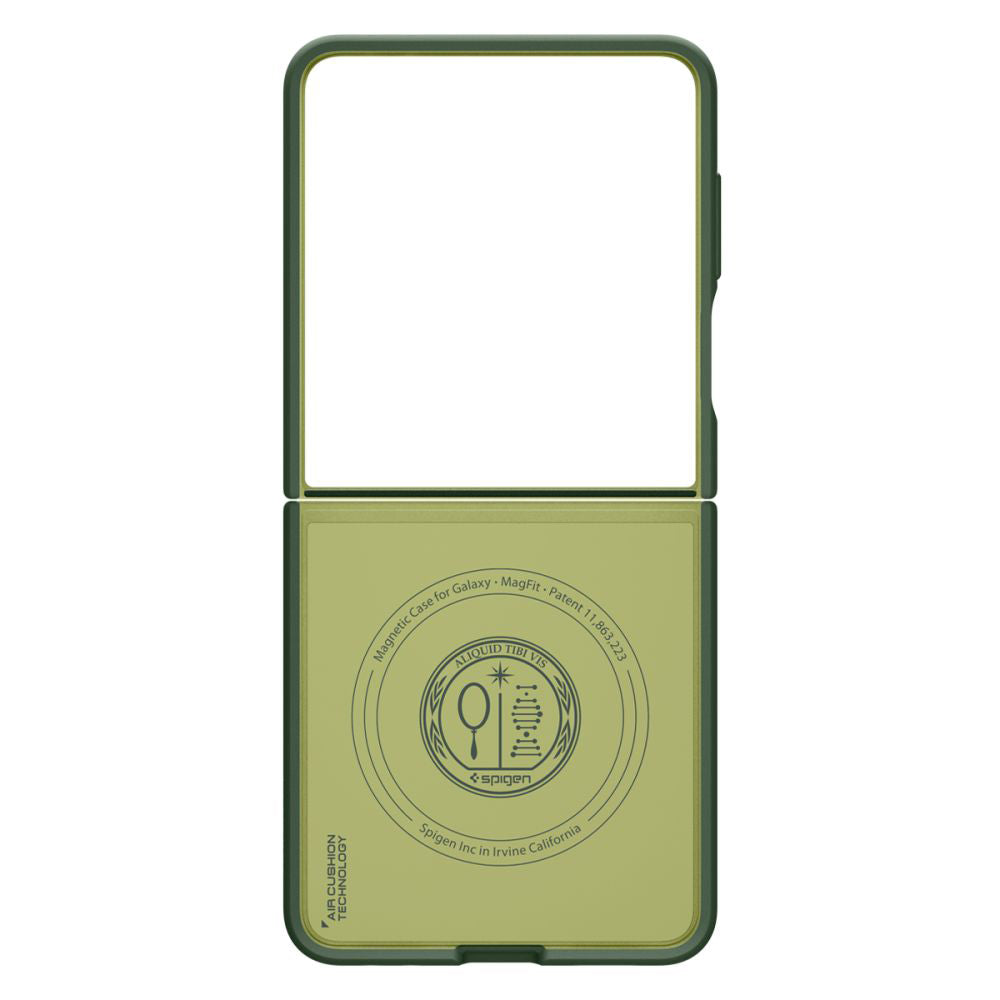 Funda MagSafe para Samsung Galaxy Z Flip7 F766, Spigen, Caseology Nano Pop, Verde ACS11159