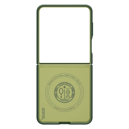 Funda MagSafe para Samsung Galaxy Z Flip7 F766, Spigen, Caseology Nano Pop, Verde ACS11159