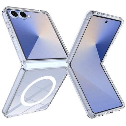 Funda MagSafe para Samsung Galaxy Z Flip8 F776, Techsuit, Pro, Transparente